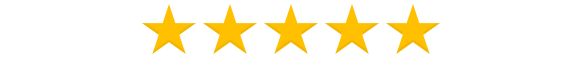 5 Golden stars reviews